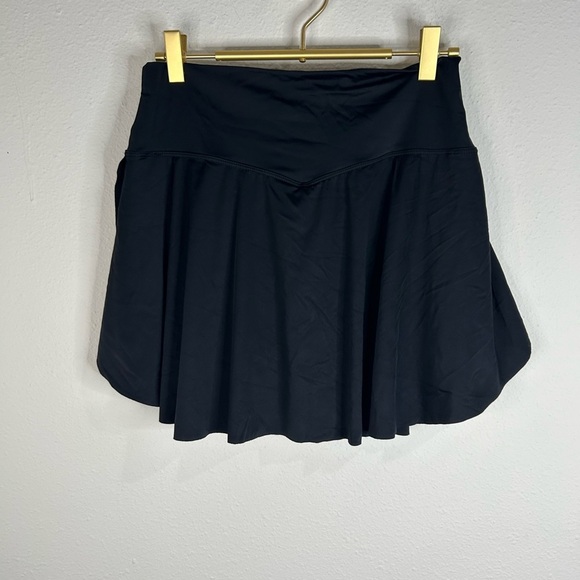 Athletic Skort Women’s Large Black Stretch Waist Built-In Shorts Modest Activewe - Picture 4 of 5